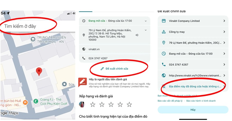 Cách chỉnh sửa hoặc xóa địa điểm đã tạo trên Google Maps