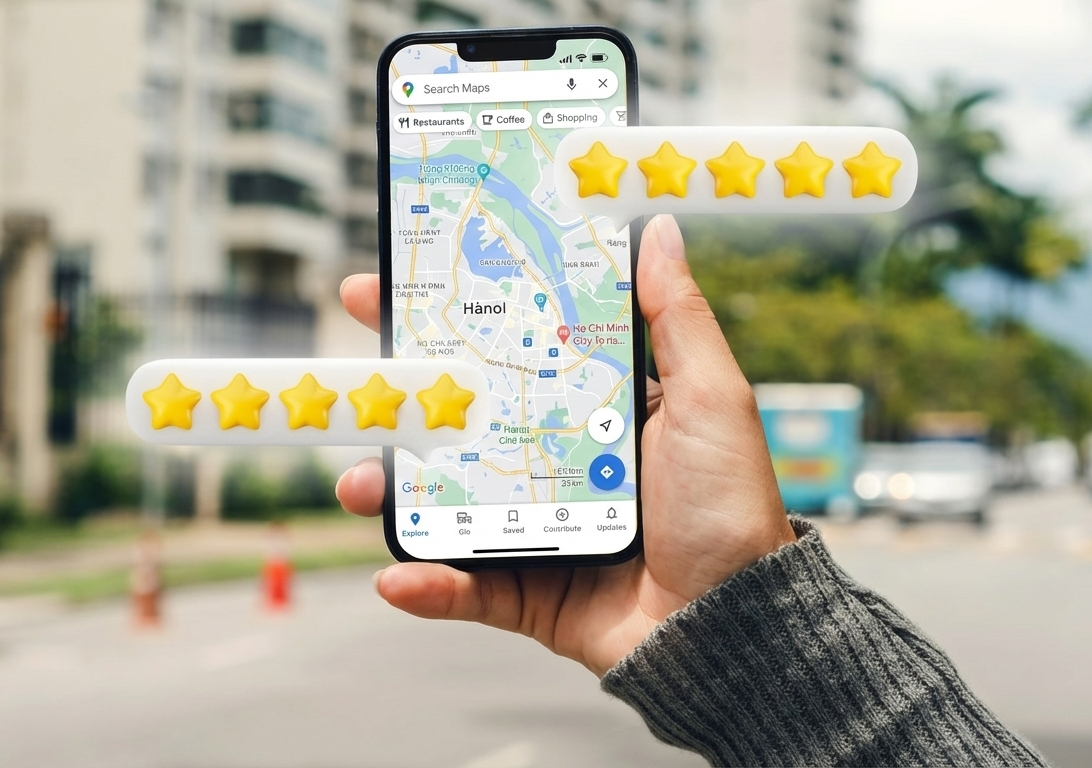 Khái quát về hệ thống review của Google Maps