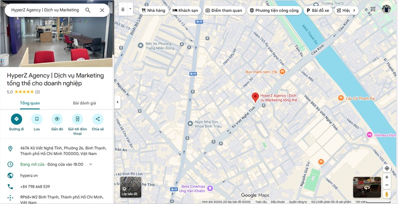 Nhu cầu SEO Google Map hiện nay